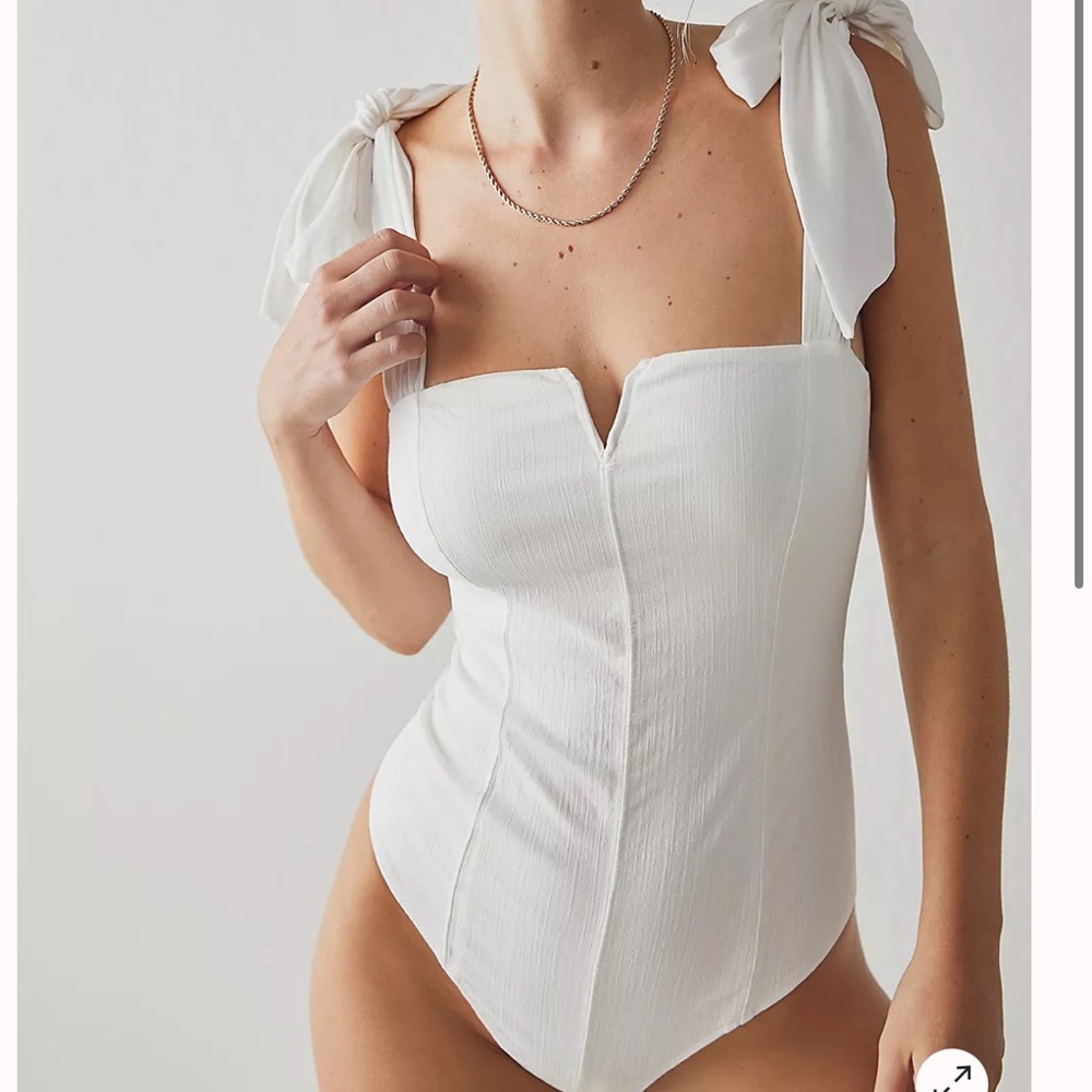 Free people Lola ivory body suit